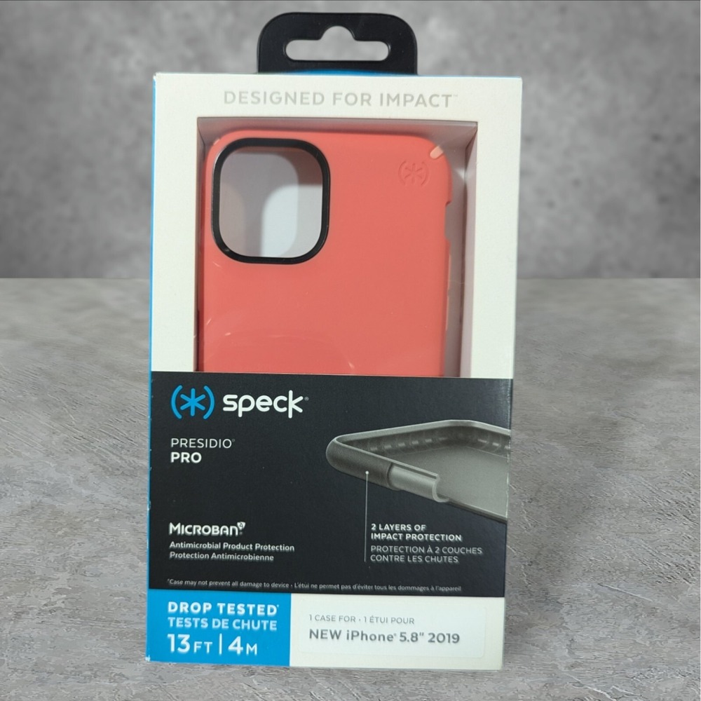 T3 Speck Presidio Pro Case Apple iPhone 5.8 2019 ( 11 Pro ) Coral